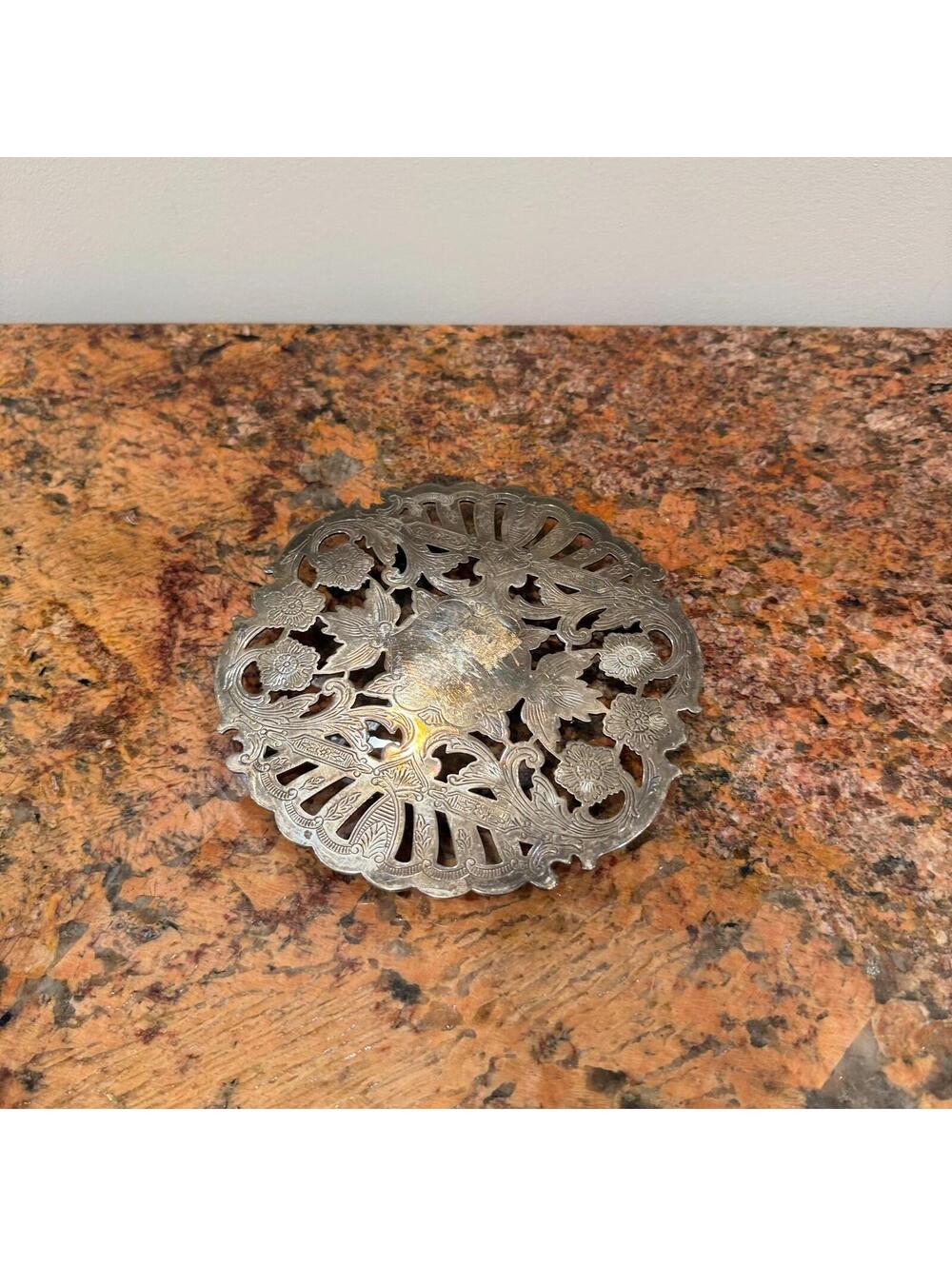 Vintage Wallace Silver-Plated Trivet